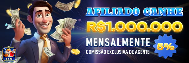 777f.com Seja Afiliado 777F: Ganhe R$ 1.000.000 Mensalmente + 5% de Comissão